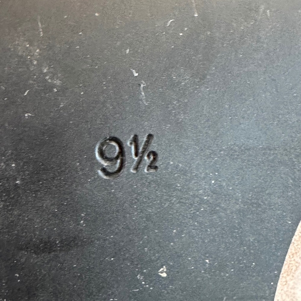 Lands End Womens Ankle Boots Size 9.5 M Brown Beige Block Heel - Picture 10 of 11
